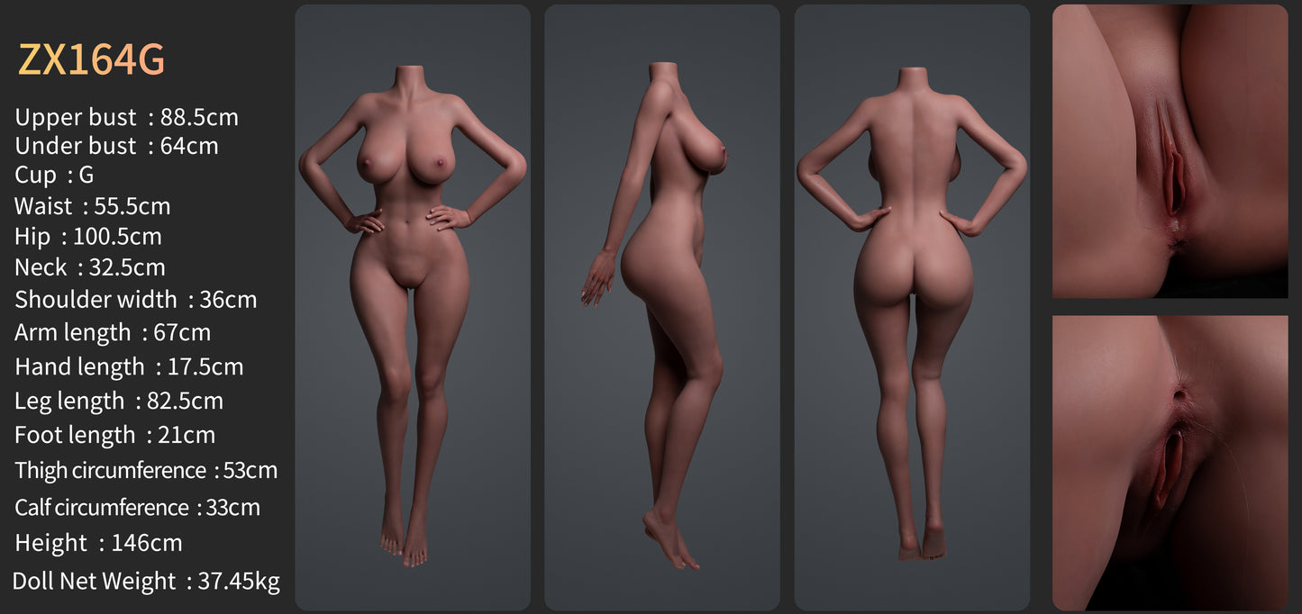 ZELEX SLE 164cm/5'4" G-Cup Silicone