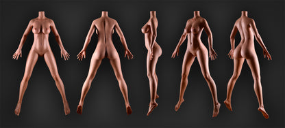 Lusandy 161cm/5'3" D-Cup Silicone Doll