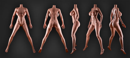 Lusandy 170cm/5'7" F-Cup Silicone Doll