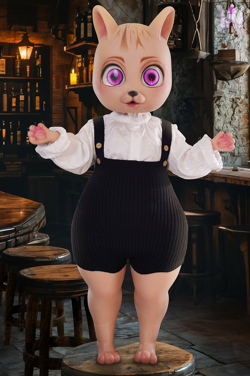 Bearrie - Dolls Castle 90cm/2'11" A-Cup Silicone Doll [In Stock EU | Fast Shipping]