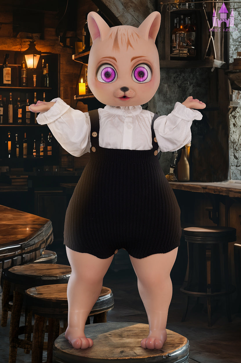 Bearrie - Dolls Castle 90cm/2'11" A-Cup Silicone Doll [In Stock EU | Fast Shipping]