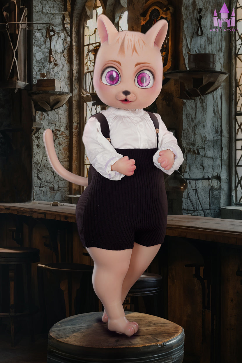 Bearrie - Dolls Castle 90cm/2'11" A-Cup Silicone Doll [In Stock EU | Fast Shipping]
