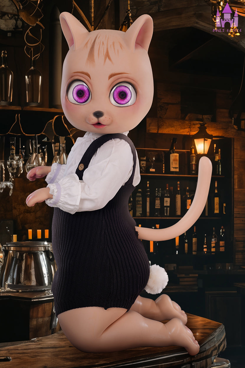 Bearrie - Dolls Castle 90cm/2'11" A-Cup Silicone Doll [In Stock EU | Fast Shipping]