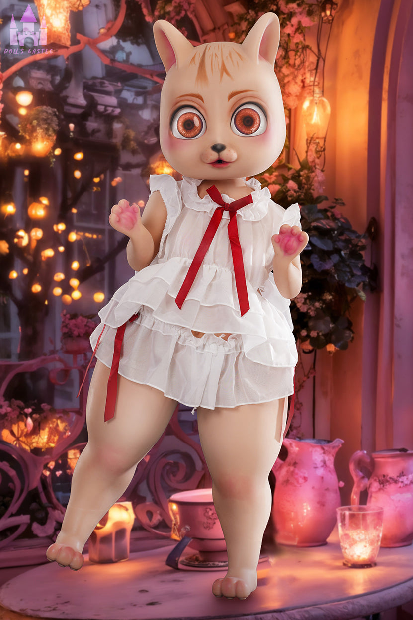 Bearrie - Dolls Castle 90cm/2'11" A-Cup Silicone Doll [In Stock EU | Fast Shipping]