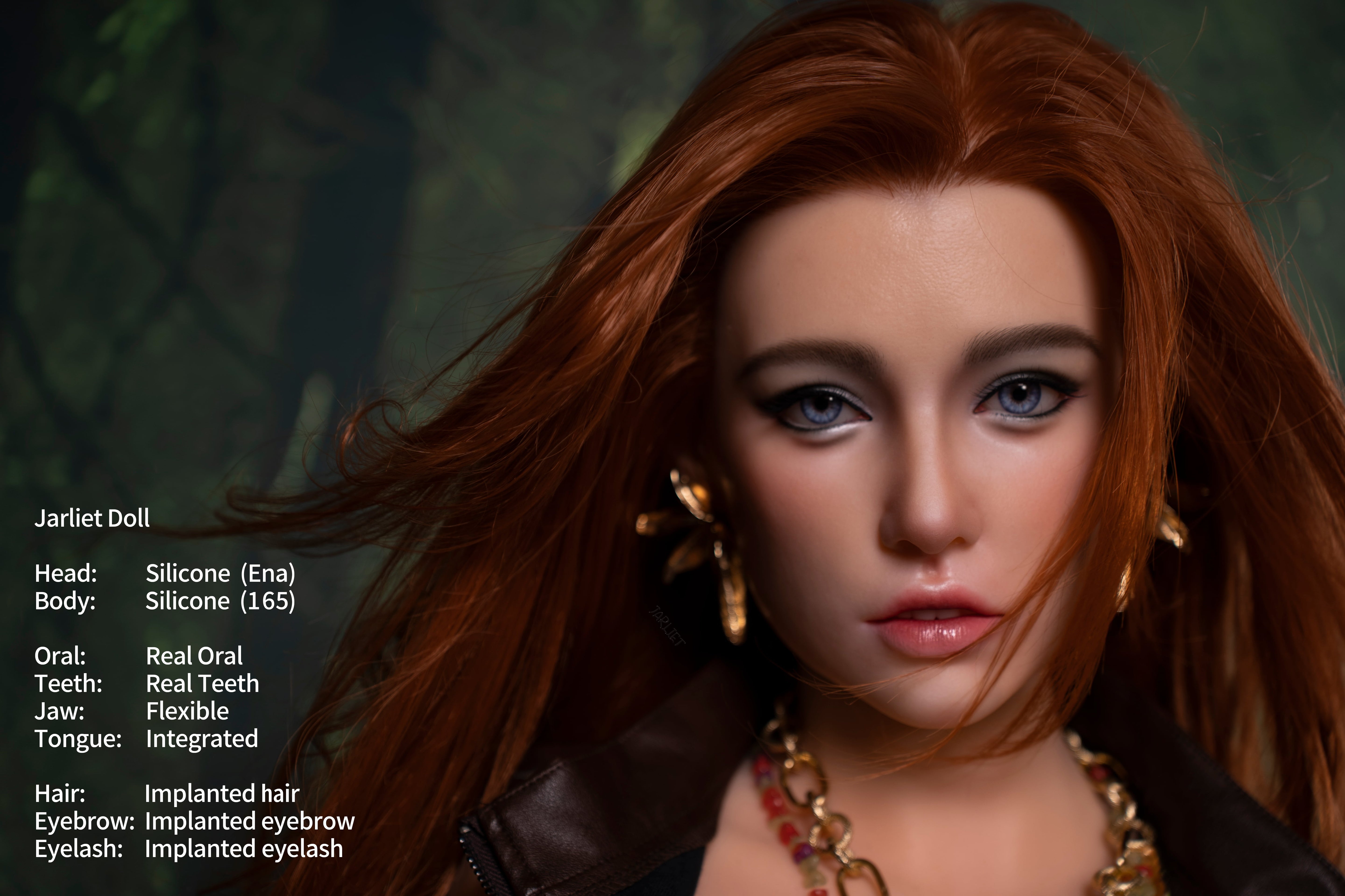 Ena - Jarliet 165cm/5'5" D-Cup Silicone Doll (Ai+Auto Hip)