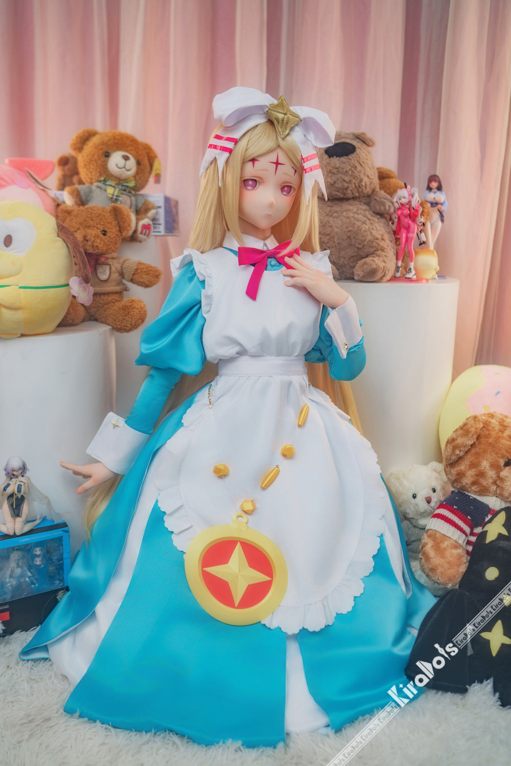 Tsumugi #KH003 -  Kiradols 150cm/4'11" A-Cup Anime Silicone Sex Doll