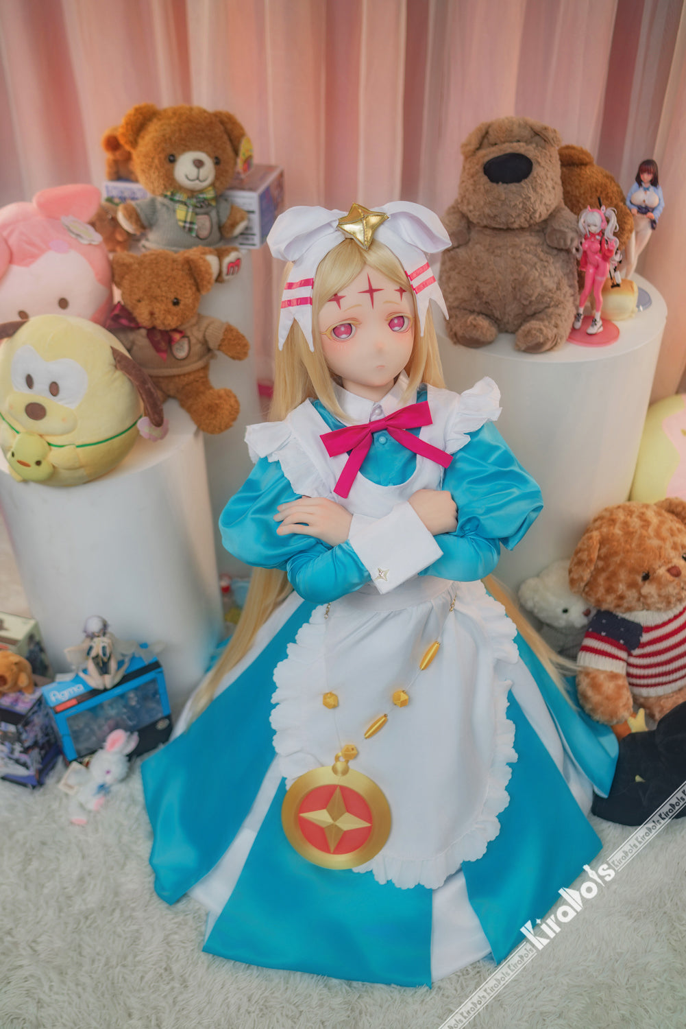 Tsumugi #KH003 -  Kiradols 150cm/4'11" A-Cup Anime Silicone Sex Doll