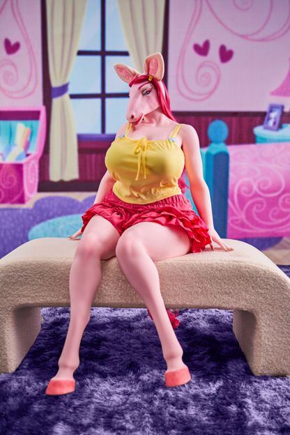 Climax Doll 141cm/4'8" E-Cup Hybrid Doll(TPE Body+Silicone Head)