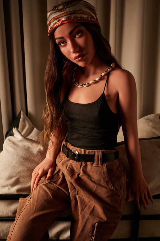 Climax Doll 154cm/5'0" C-Cup Hybrid Doll(TPE Body+Silicone Head)