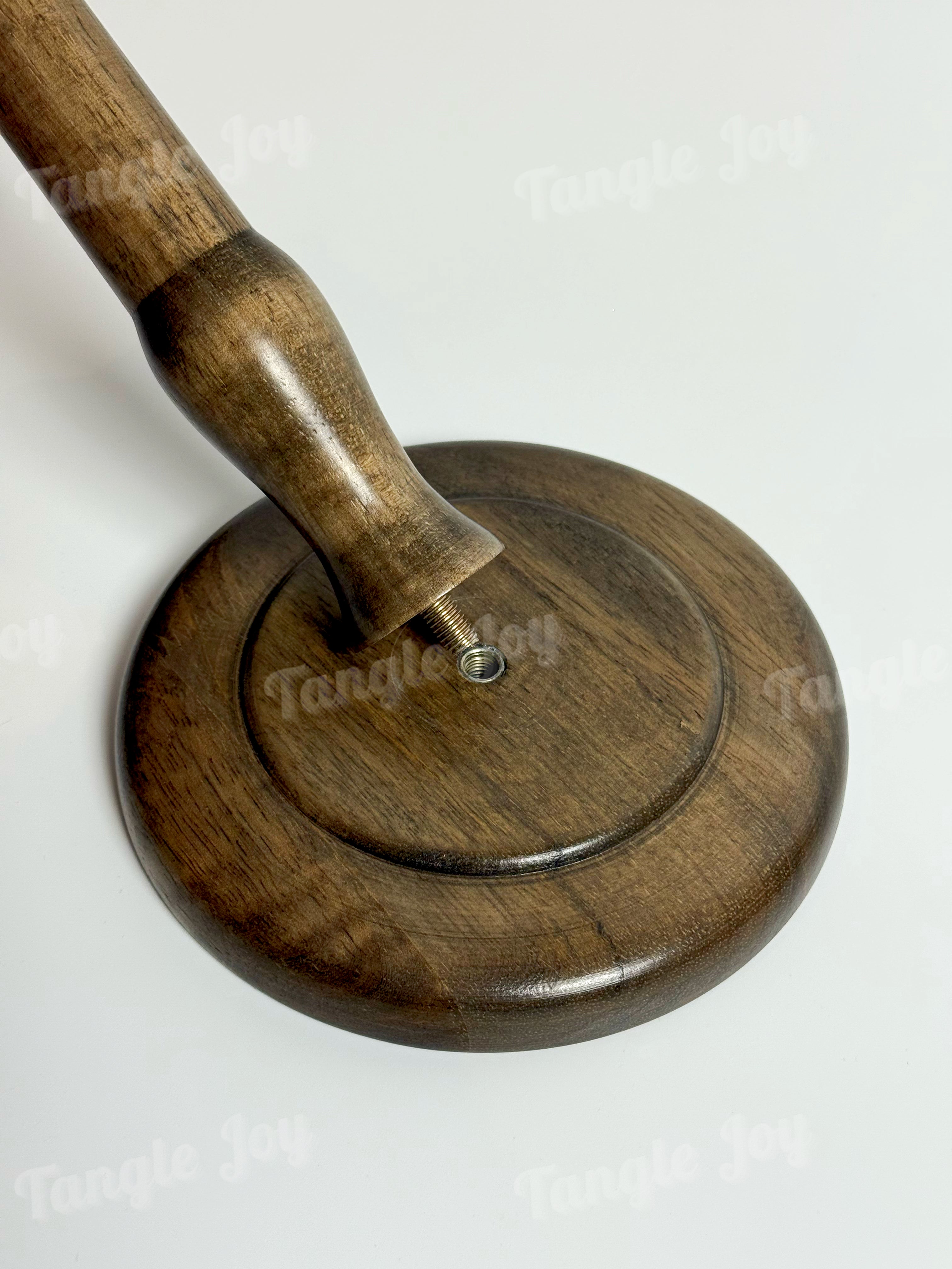 Wooden Head Stand 20CM Version