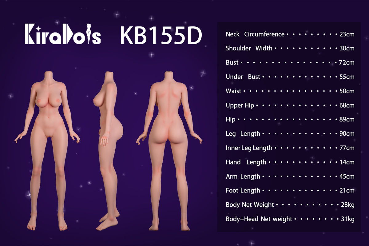 Himari #KH002 -  Kiradols 155cm/5'1" D-Cup Anime Silicone Sex Doll
