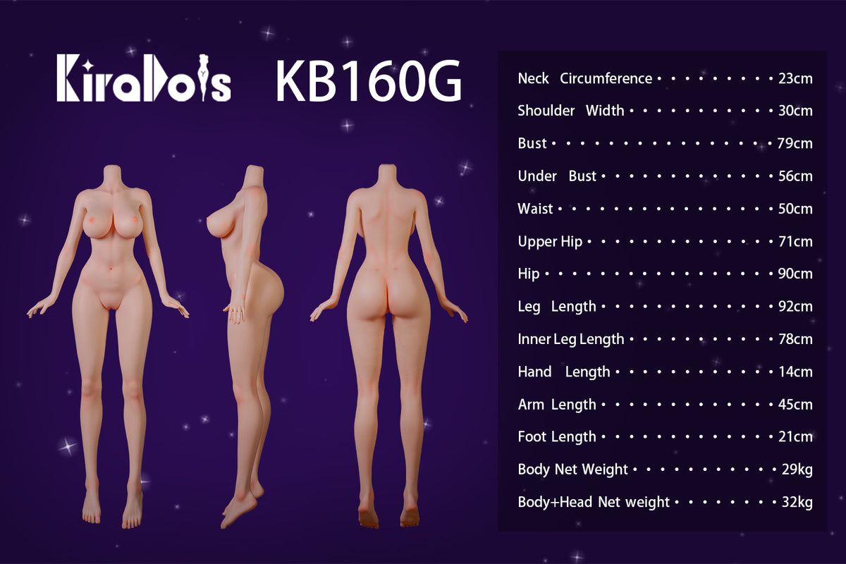 Umegawa Kurako #KH001 -  Kiradols 160cm/5'3" G-Cup Anime Silicone Sex Doll