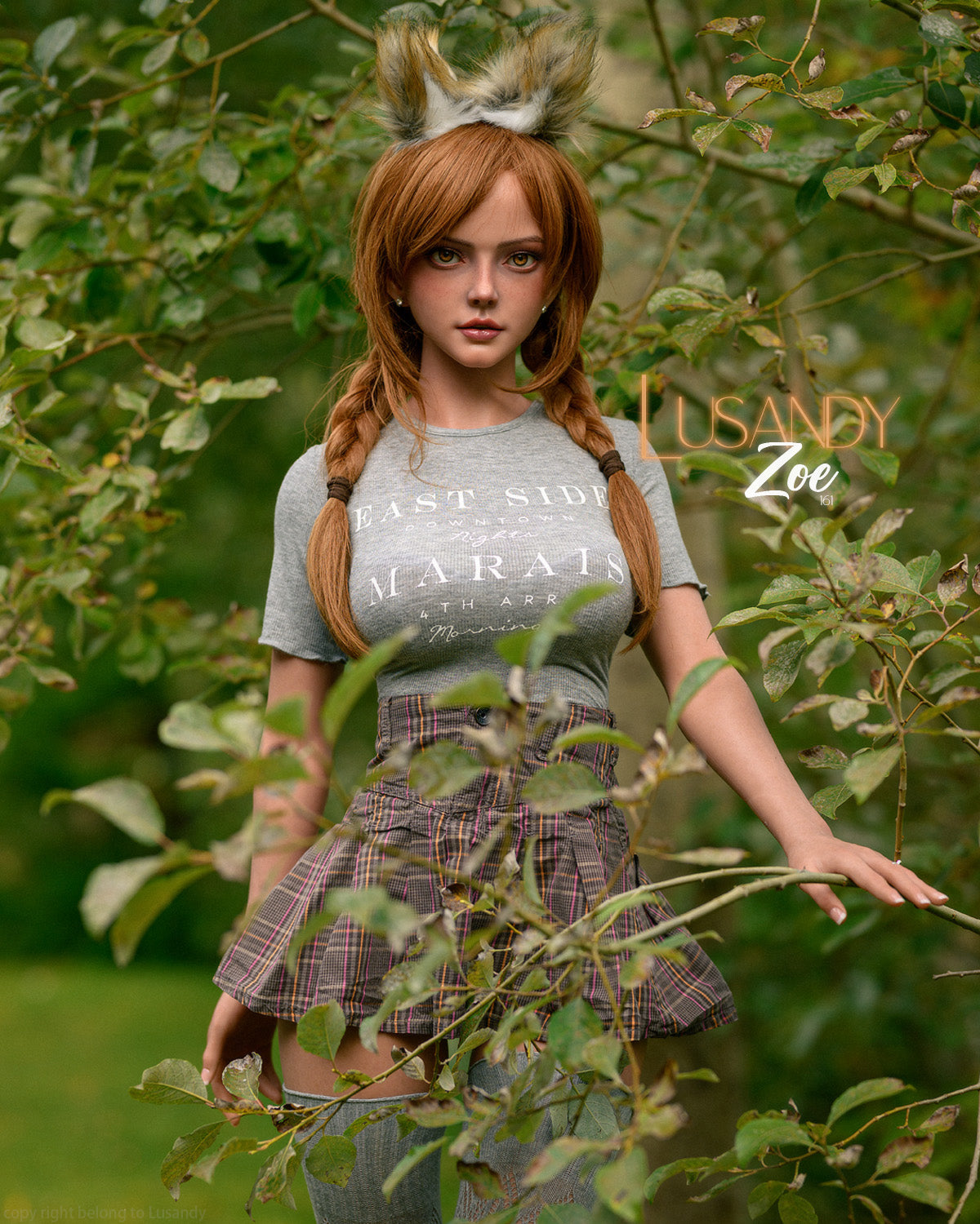 Zoe - Lusandy 161cm/5'3" D-Cup Silicone Doll