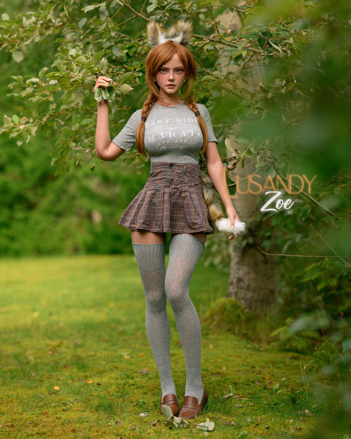 Zoe - Lusandy 161cm/5'3" D-Cup Silicone Doll