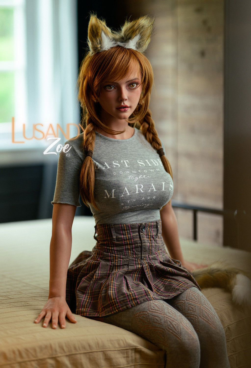 Zoe - Lusandy 161cm/5'3" D-Cup Silicone Doll