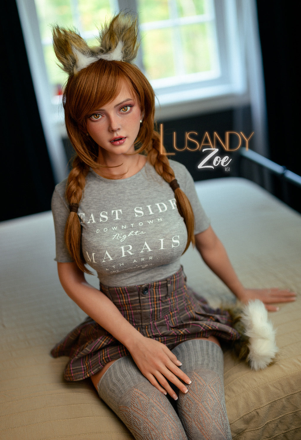Zoe - Lusandy 161cm/5'3" D-Cup Silicone Doll