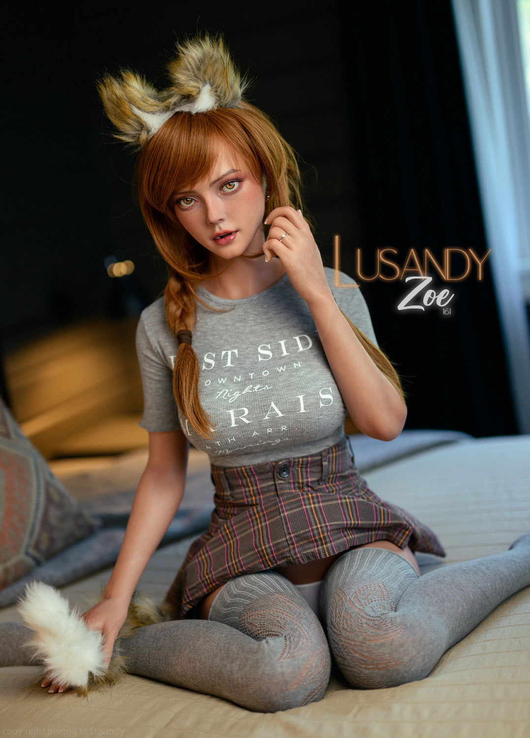 Zoe - Lusandy 161cm/5'3" D-Cup Silicone Doll