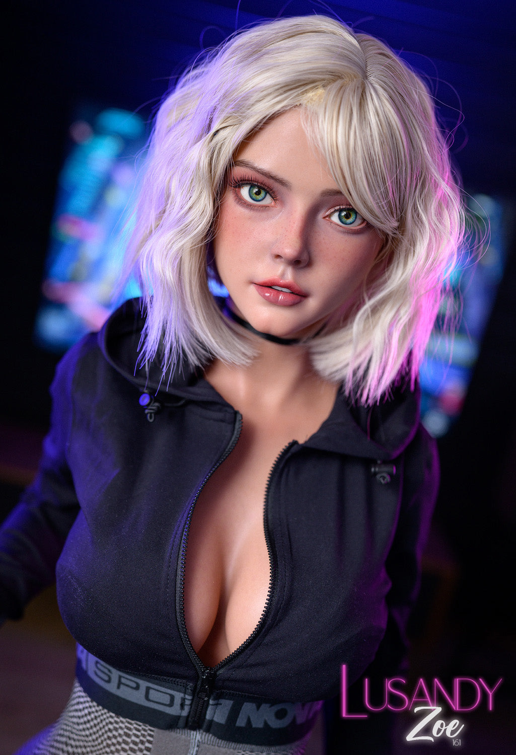 Zoe - Lusandy 161cm/5'3" D-Cup Silicone Doll