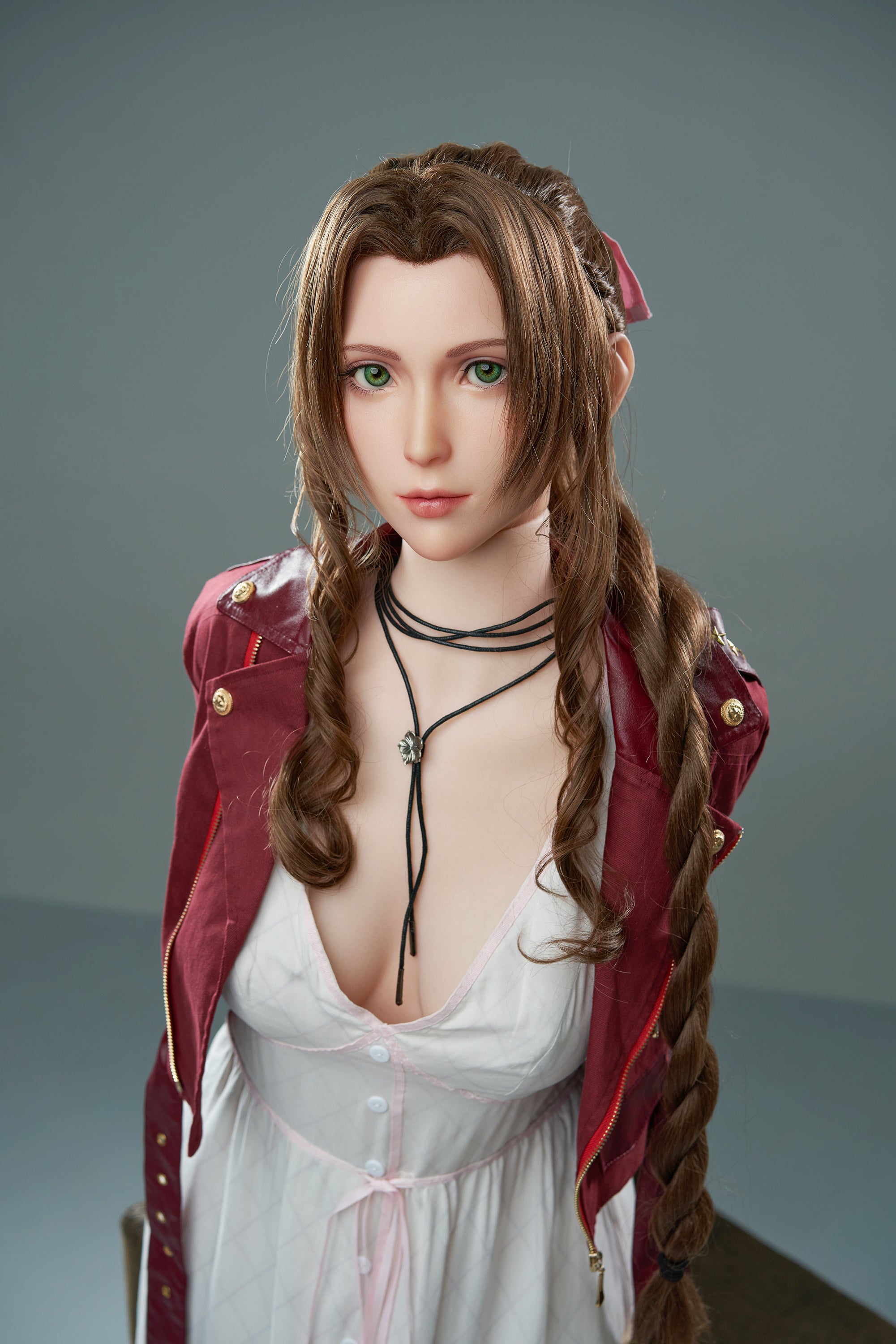 Game Lady Aerith 167cm/5'5" D-Cup Silicone Doll