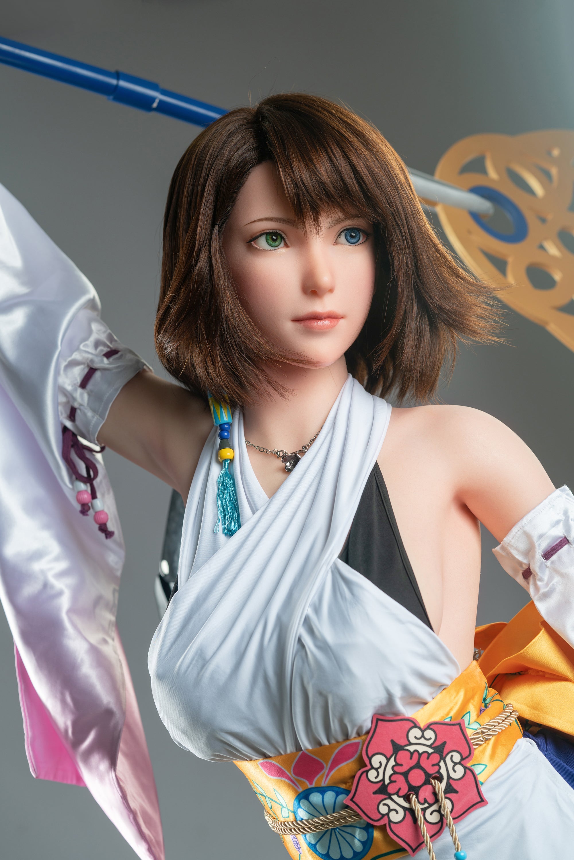 Poupée en silicone Game Lady Yuna 167cm/5'5" avec bonnets D