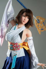 Poupée en silicone Game Lady Yuna 167cm/5'5" avec bonnets D