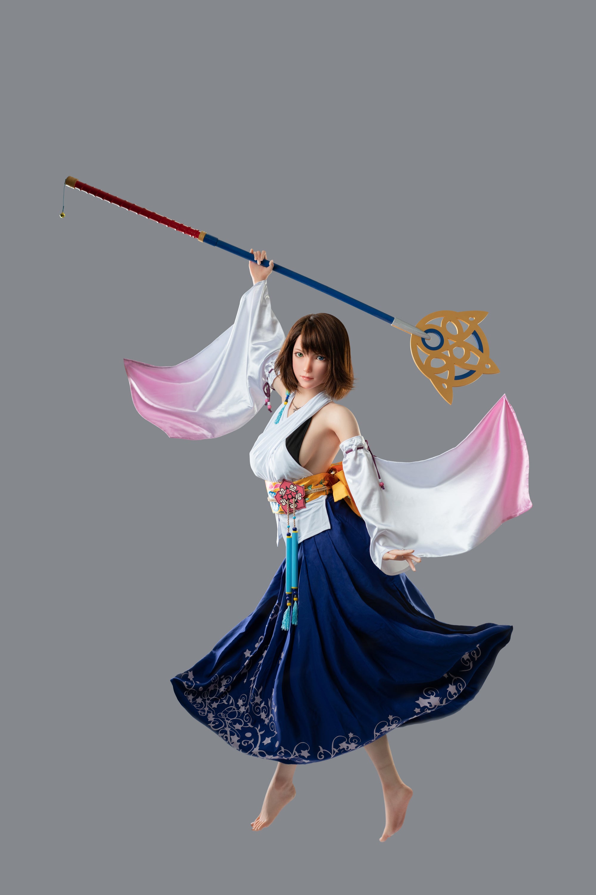 Poupée en silicone Game Lady Yuna 167cm/5'5" avec bonnets D