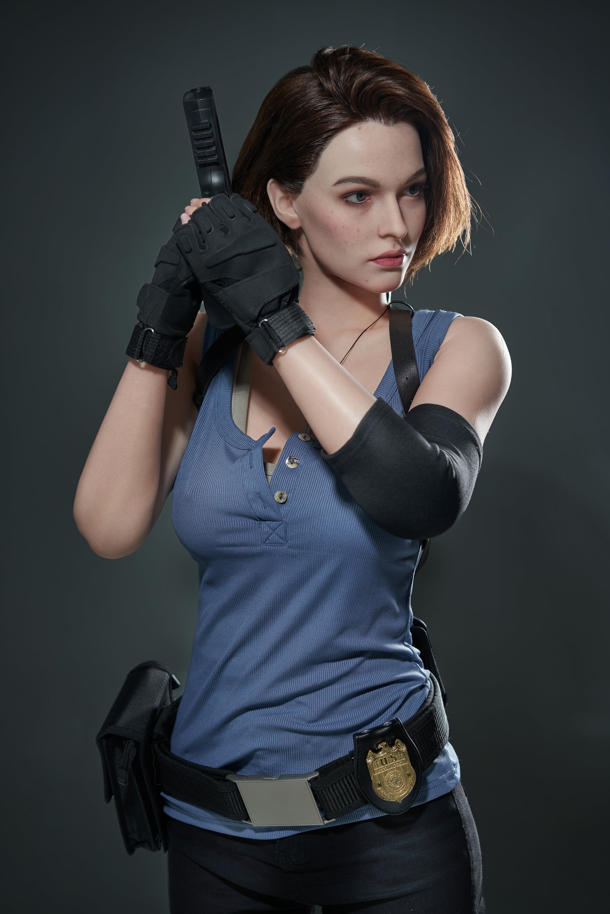 Poupée en Silicone Game Lady Jill Valentine 168cm/5'6" Bonnets E