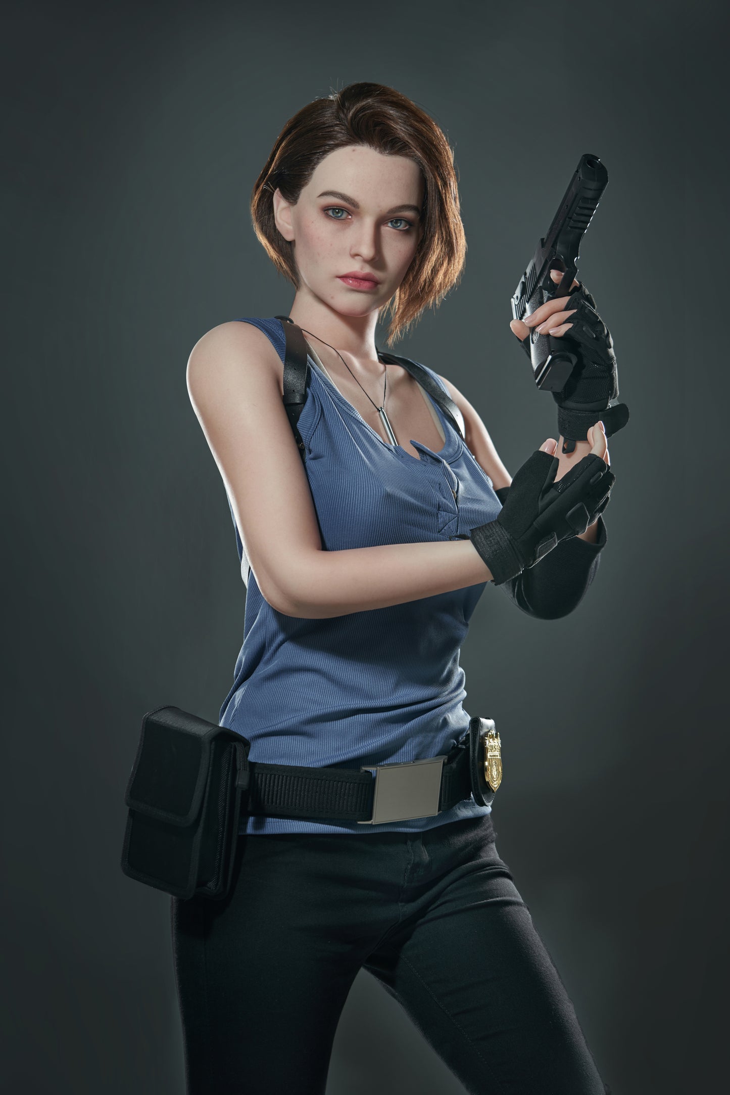 Game Lady Jill Valentine 168cm/5'6" E-Cup Silicone