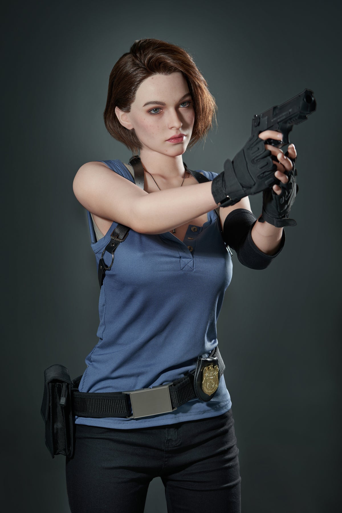 Poupée en Silicone Game Lady Jill Valentine 168cm/5'6" Bonnets E