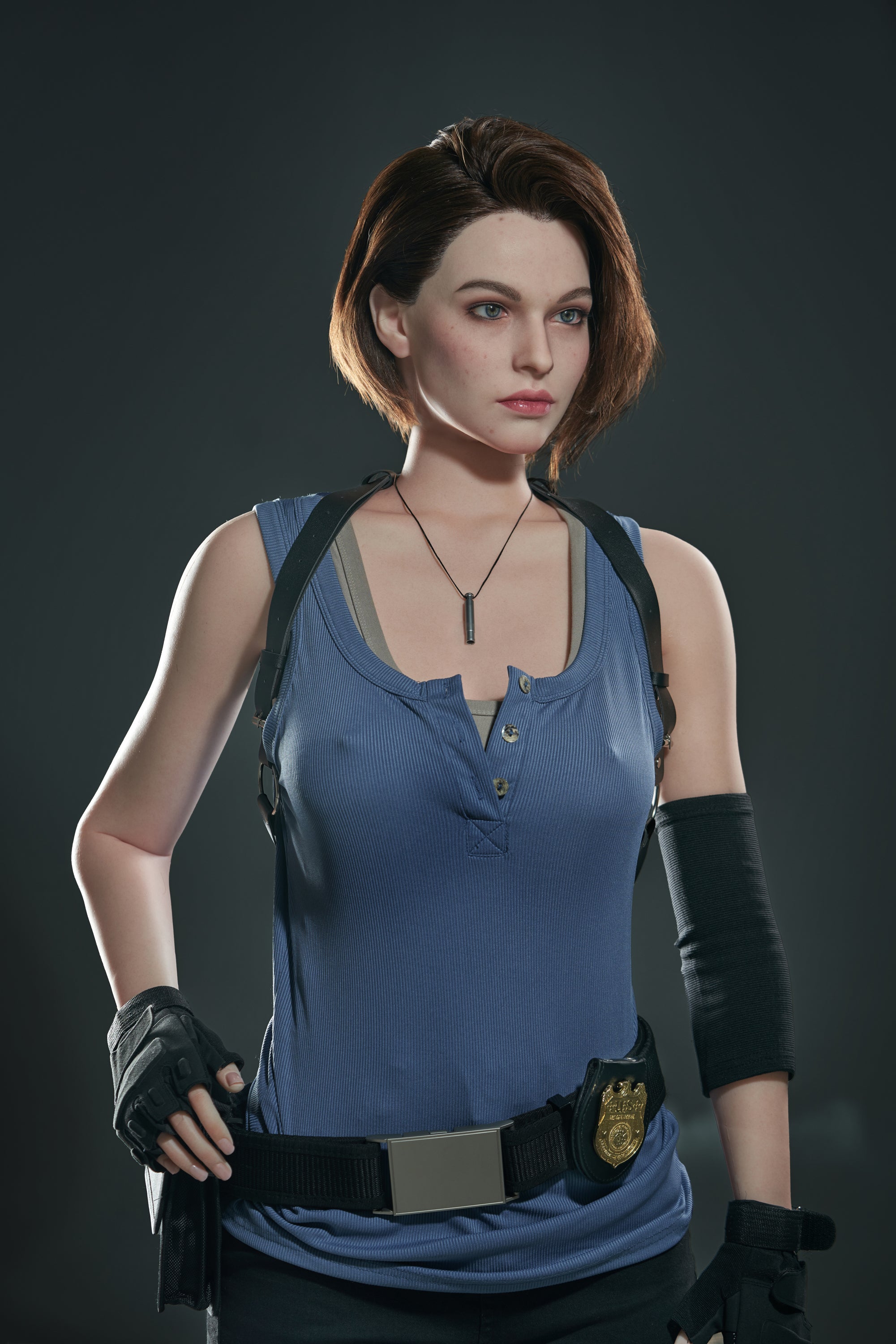 Poupée en Silicone Game Lady Jill Valentine 168cm/5'6" Bonnets E