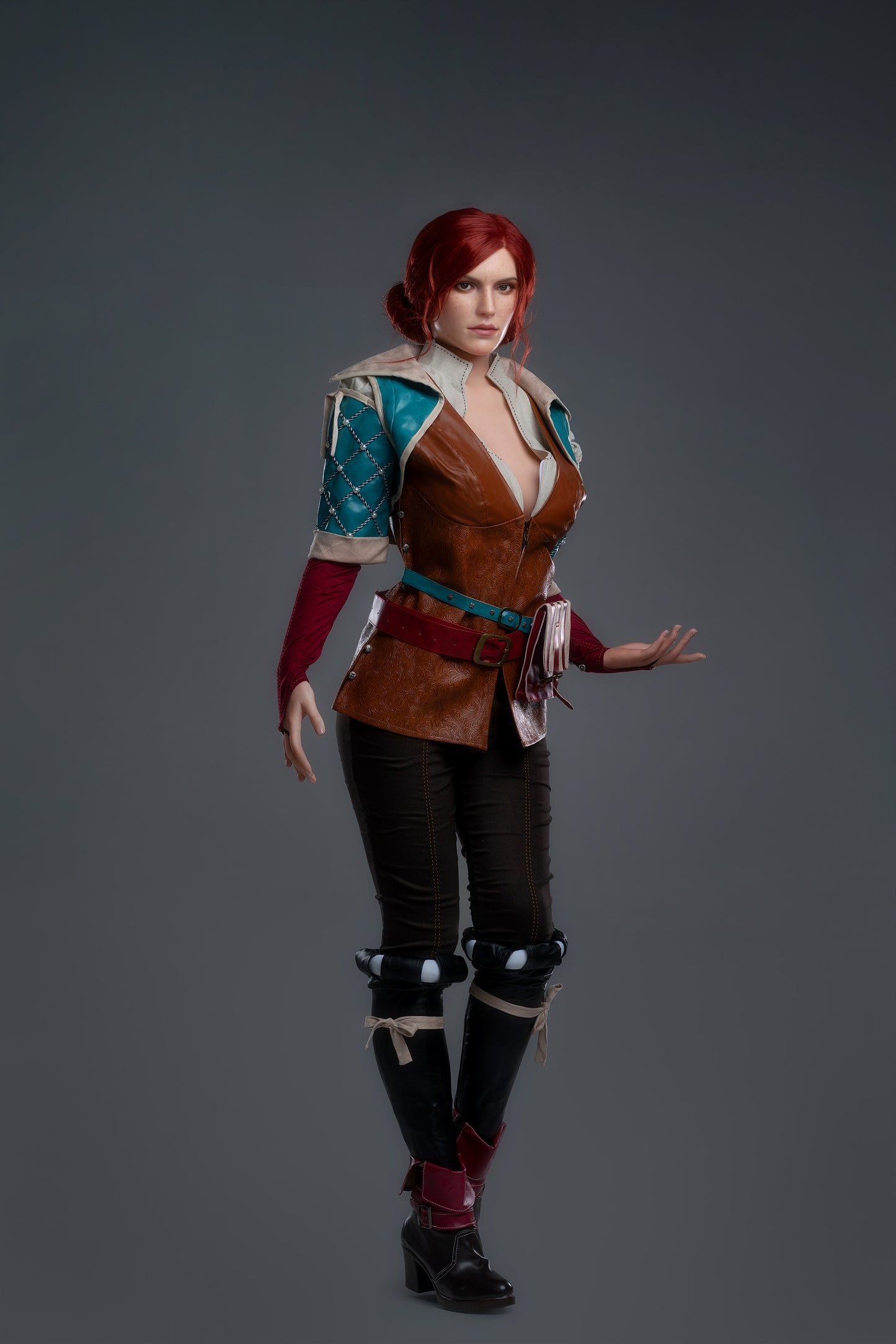 Game Lady Triss 168cm/5'6" E-Cup Silicone