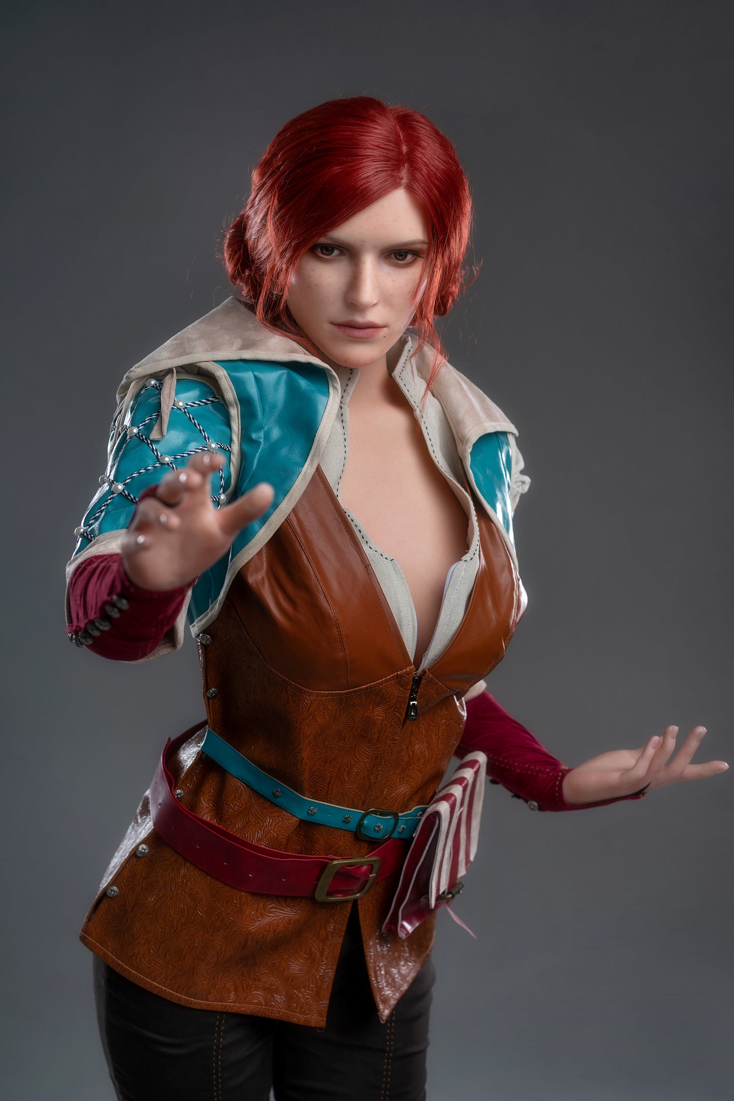 Game Lady Triss 168cm/5'6" E-Cup Silicone