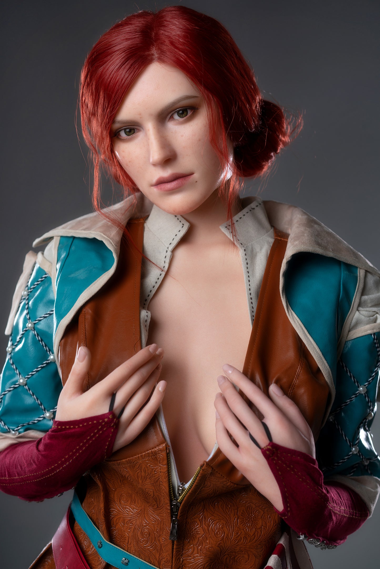 Game Lady Triss 168cm/5'6" E-Cup Silicone