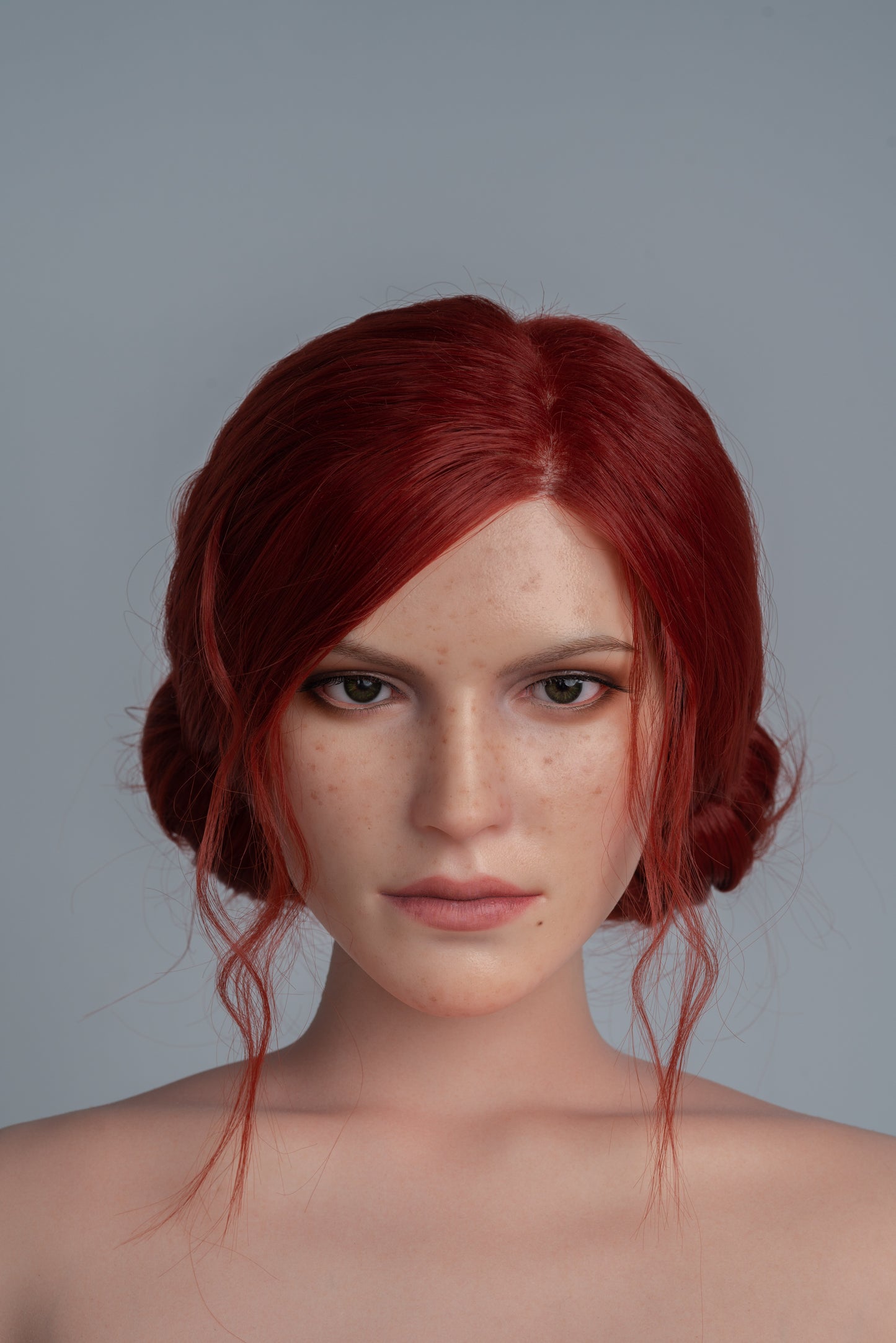 Game Lady Triss 168cm/5'6" E-Cup Silicone