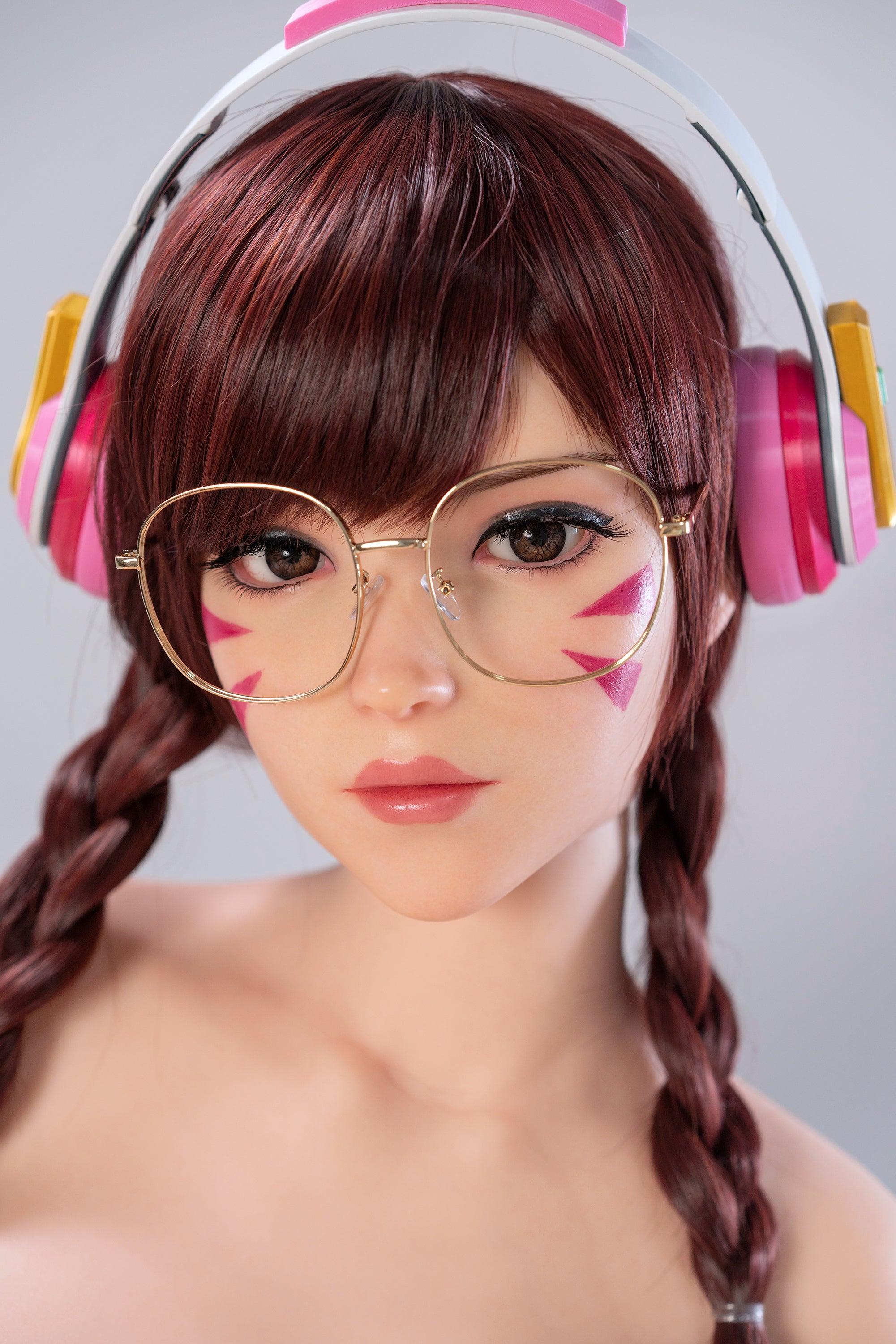 Poupée en Silicone Game Lady D.va 166cm/5'5" avec Poitrine en E