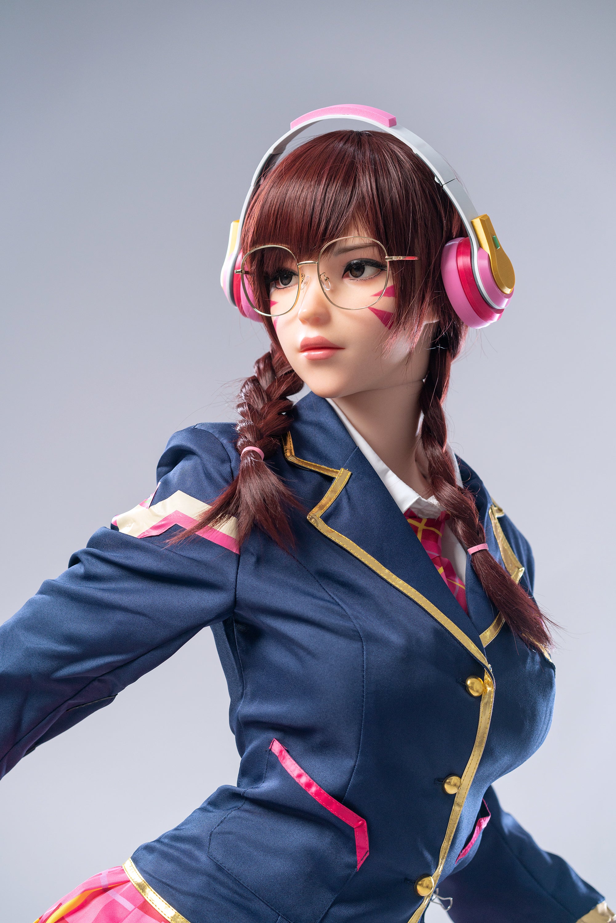 Poupée en Silicone Game Lady D.va 166cm/5'5" avec Poitrine en E