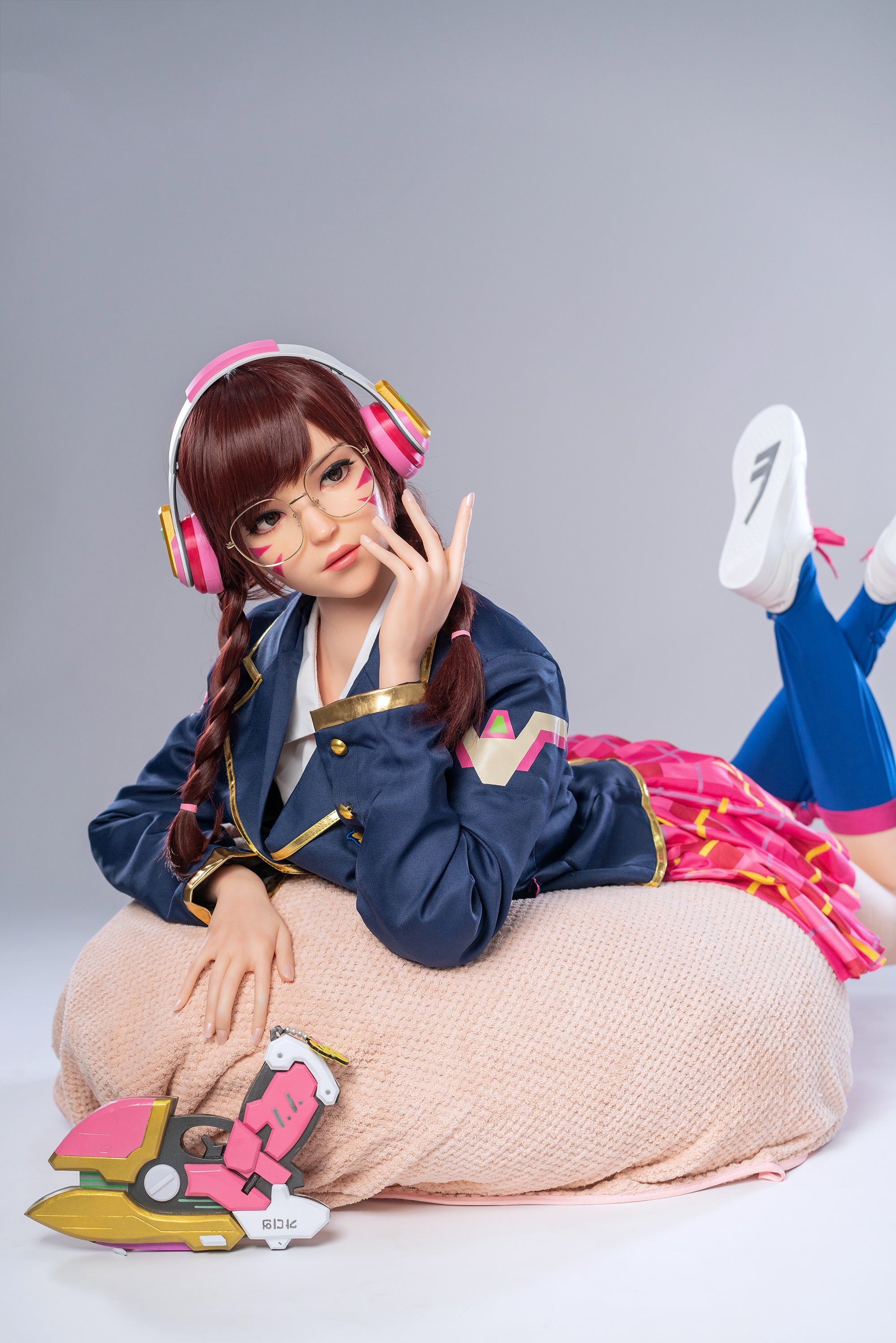 Poupée en Silicone Game Lady D.va 166cm/5'5" avec Poitrine en E