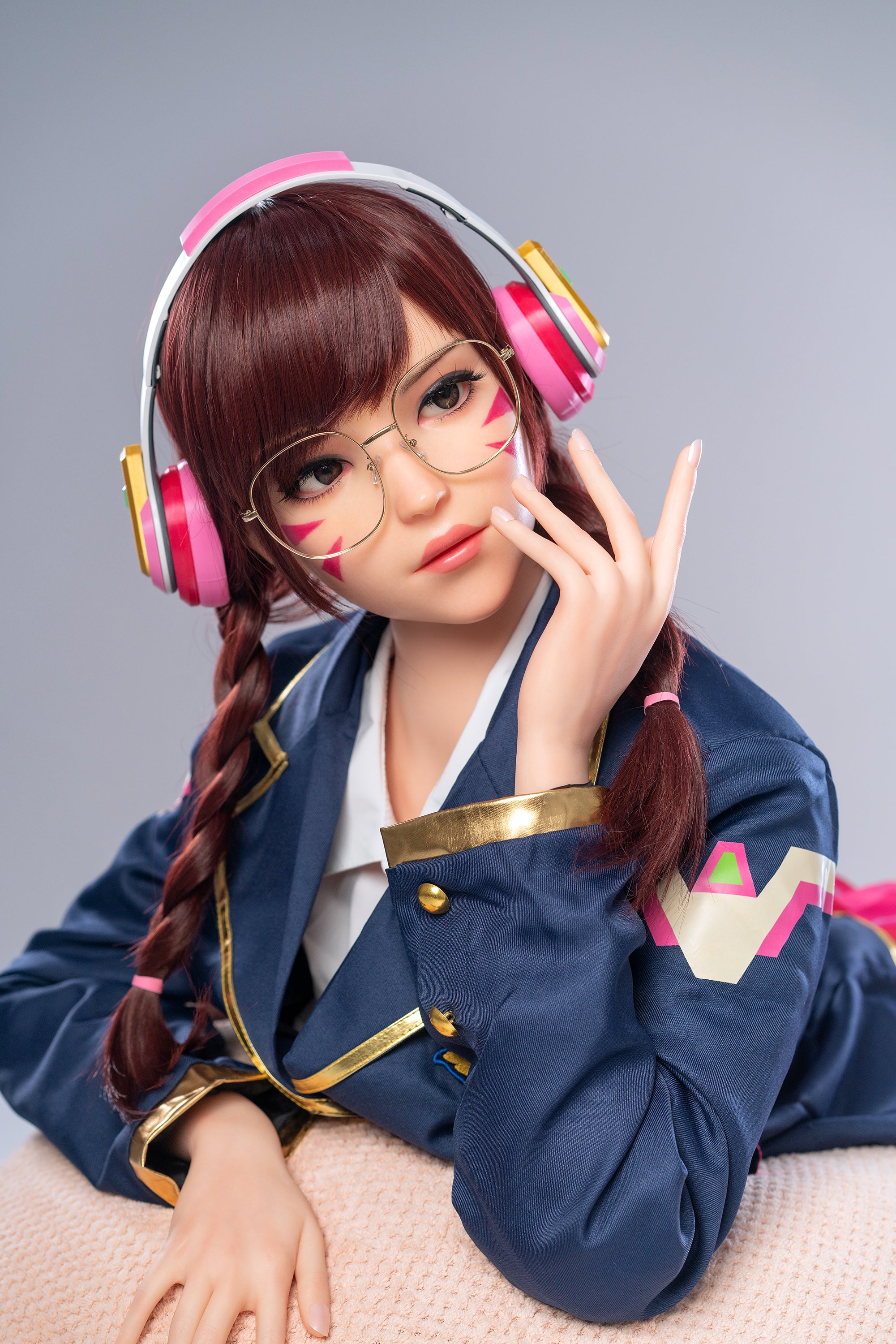 Poupée en Silicone Game Lady D.va 166cm/5'5" avec Poitrine en E