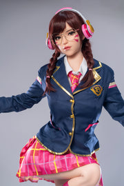 Poupée en Silicone Game Lady D.va 166cm/5'5" avec Poitrine en E