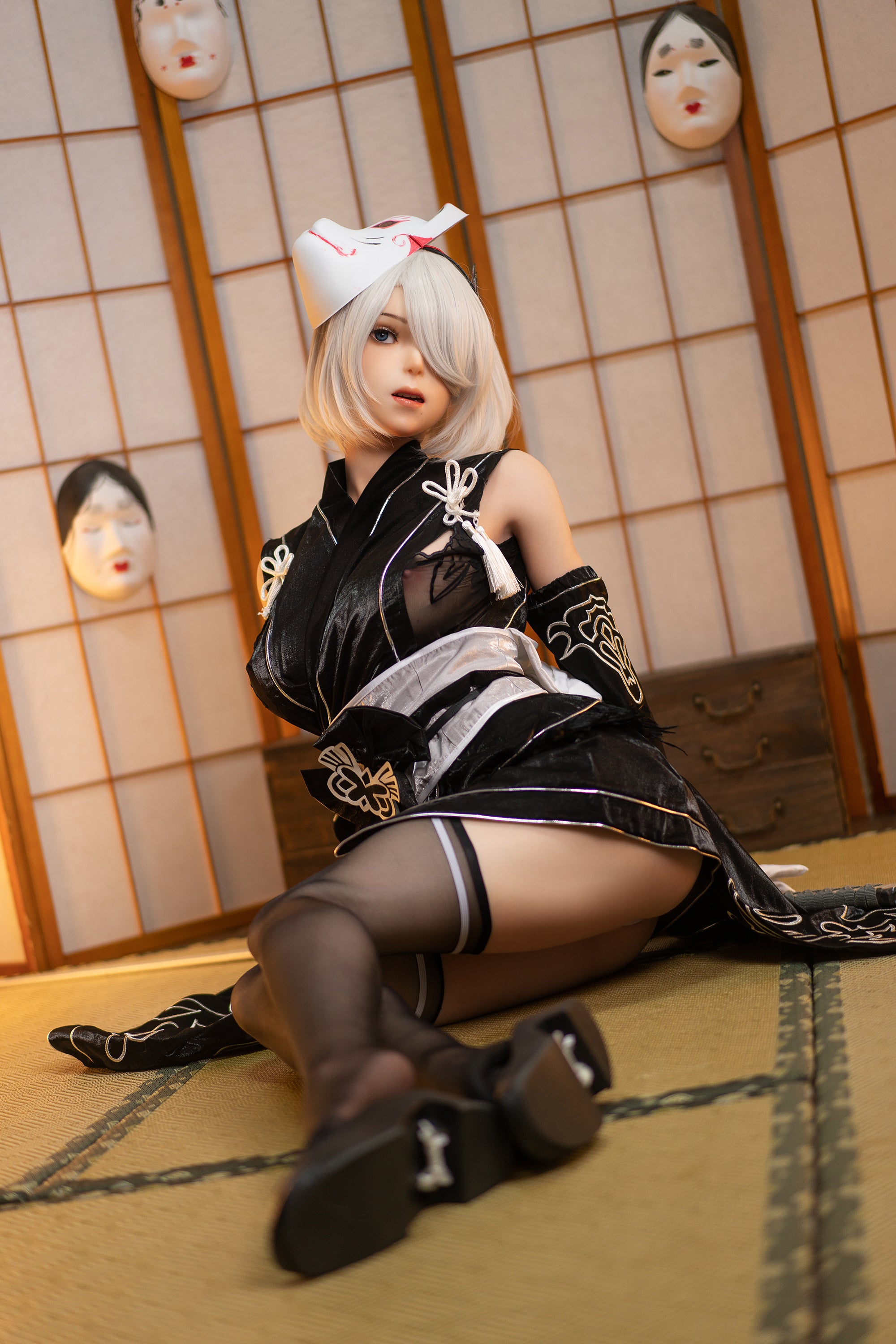 Poupée en silicone Game Lady 2B 171 cm/5'7" Taille de bonnet G
