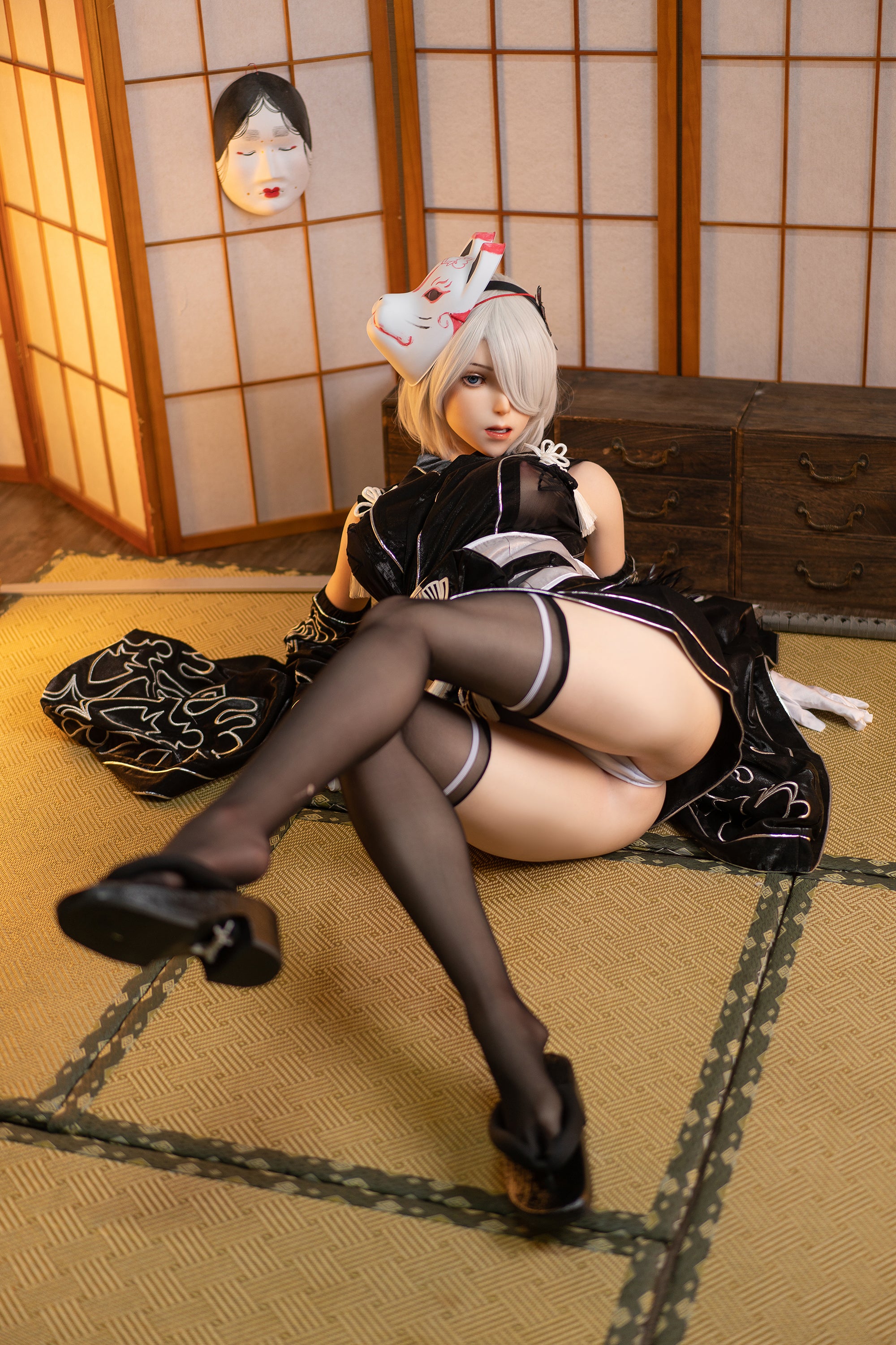 Poupée en silicone Game Lady 2B 171 cm/5'7" Taille de bonnet G