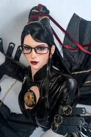 Poupée de silicone B-Cup Lady Bayonetta du jeu, 170cm/5'7"