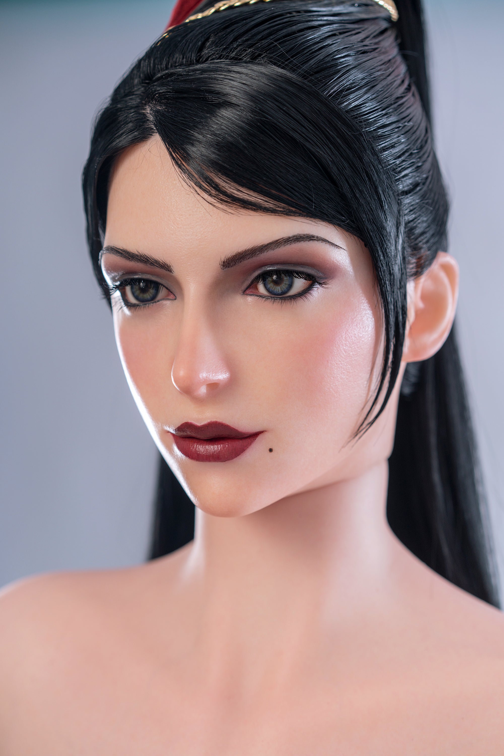 Poupée de silicone B-Cup Lady Bayonetta du jeu, 170cm/5'7"