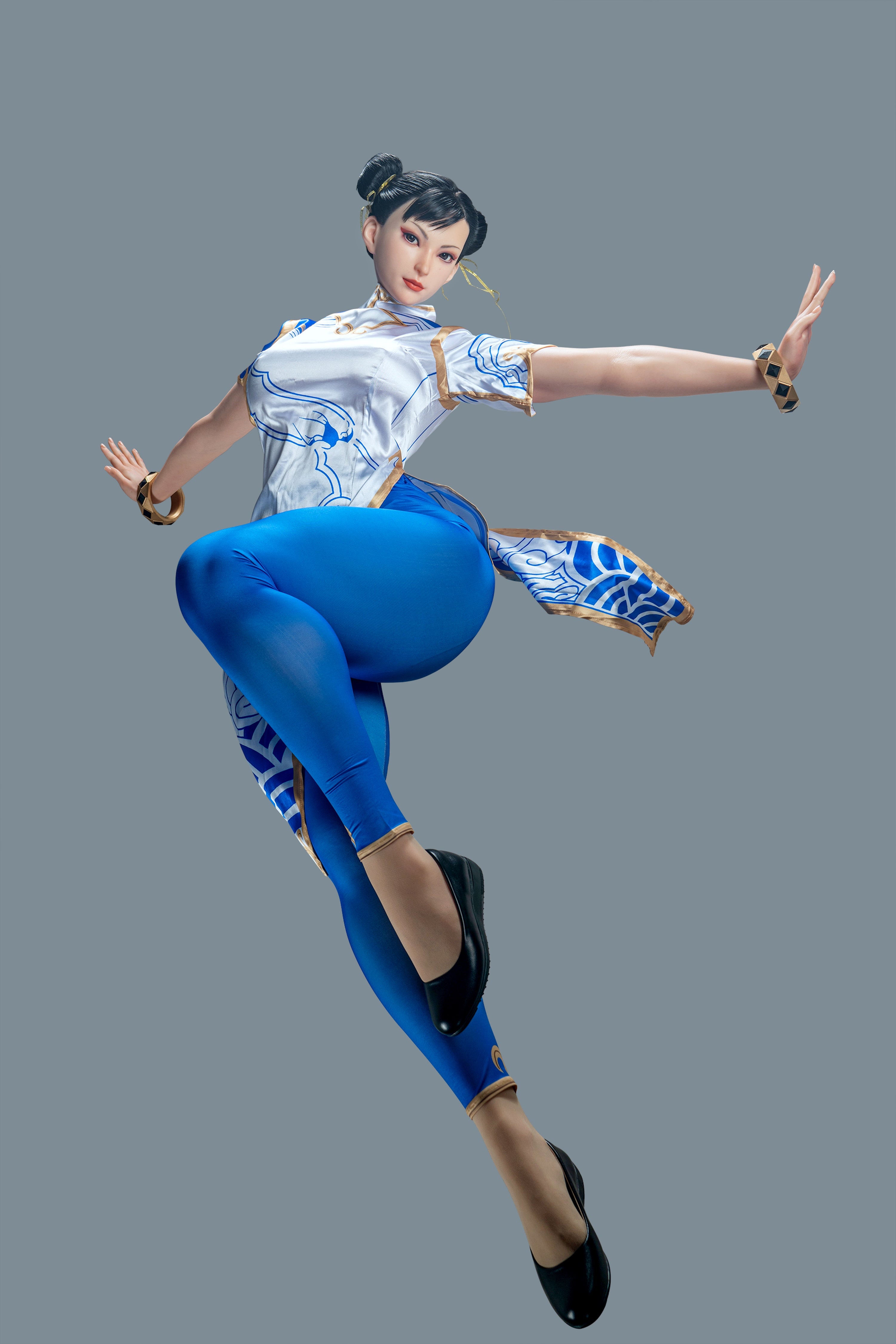 Game Lady ChunLi 169cm/5'6" F-Cup Silicone Doll