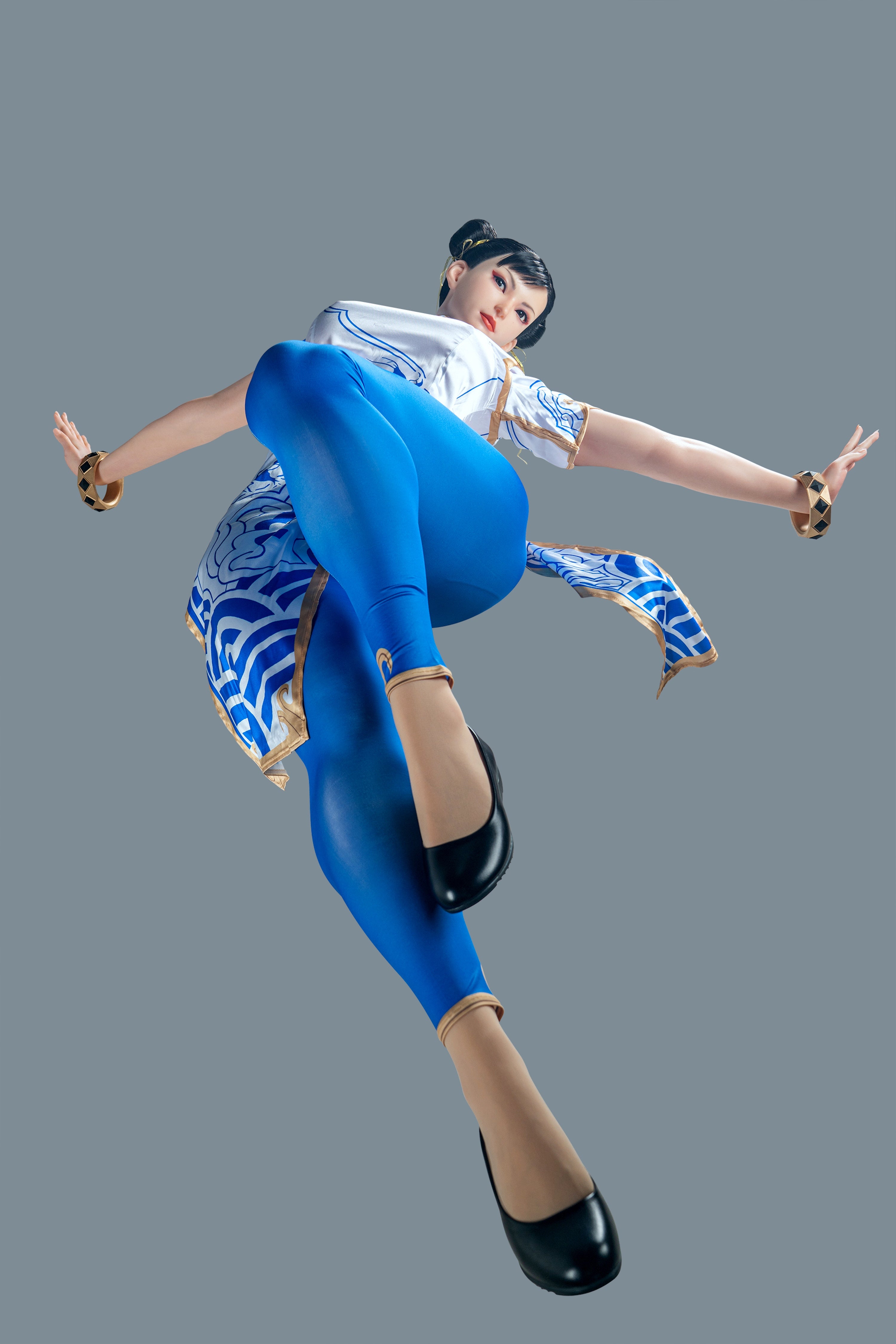 Game Lady ChunLi 169cm/5'6" F-Cup Silicone Doll