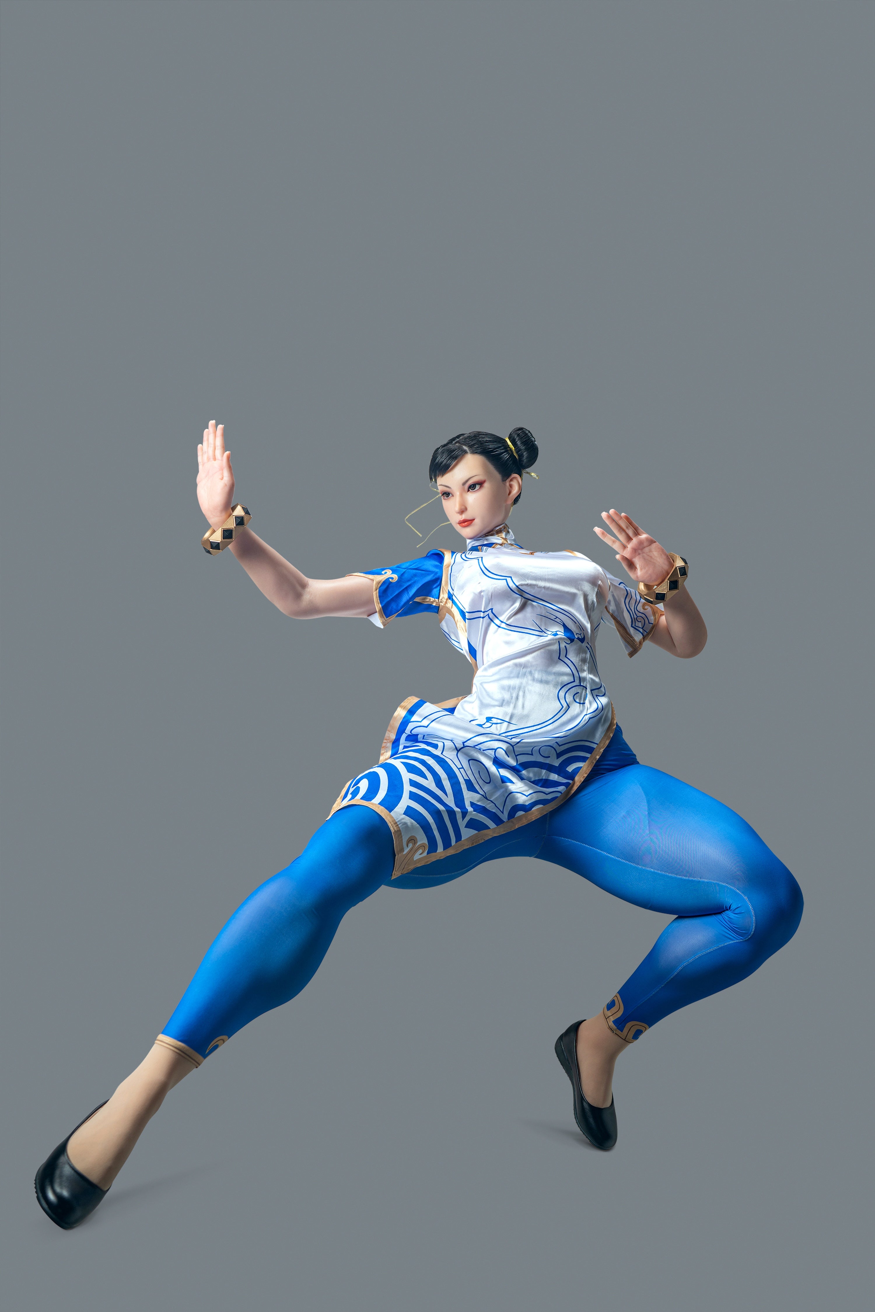 Game Lady ChunLi 169cm/5'6" F-Cup Silicone Doll