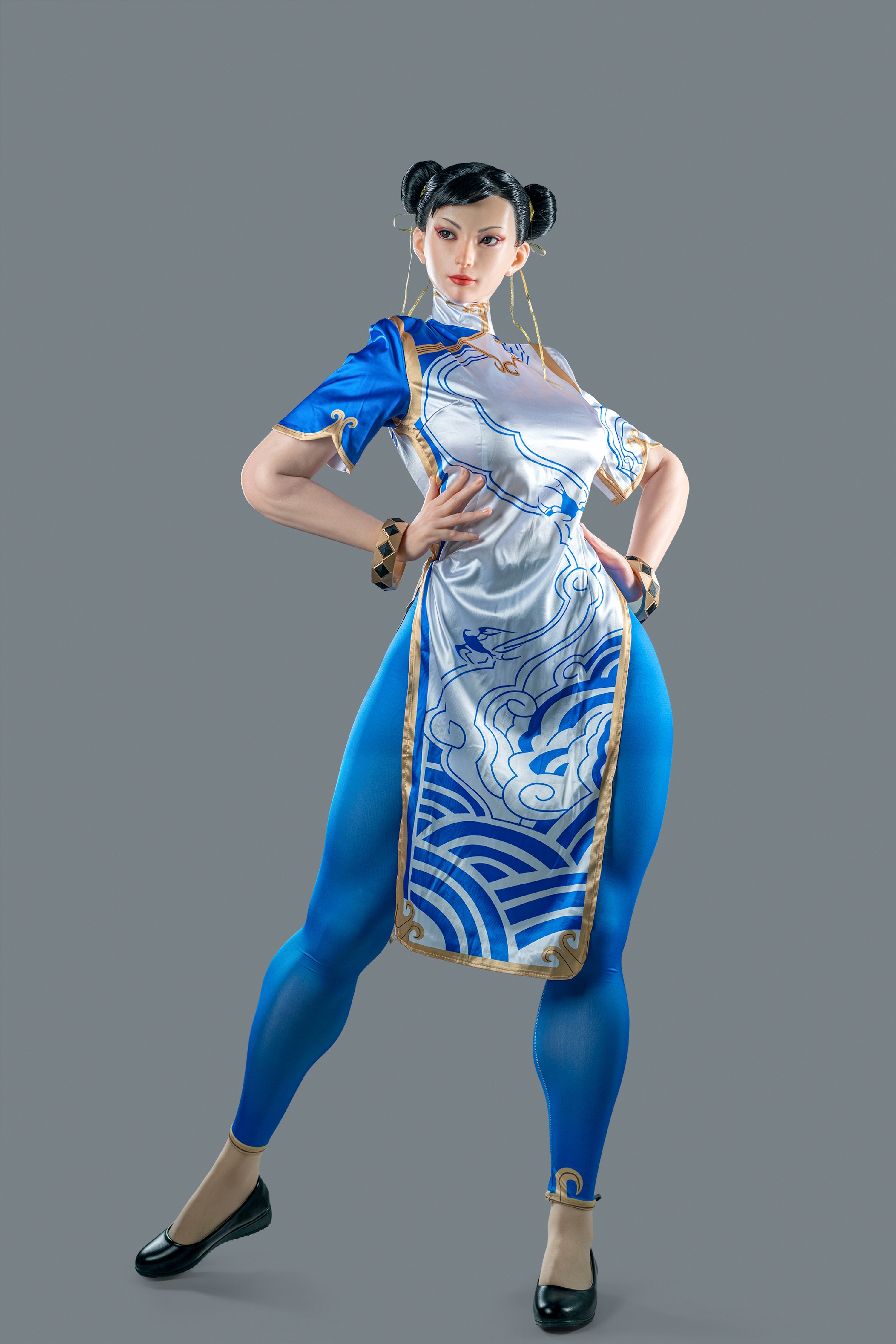 Game Lady ChunLi 169cm/5'6" F-Cup Silicone Doll
