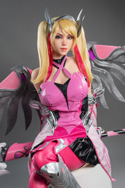 Game Lady Mercy 171cm/5'7" G-Cup Silicone Doll