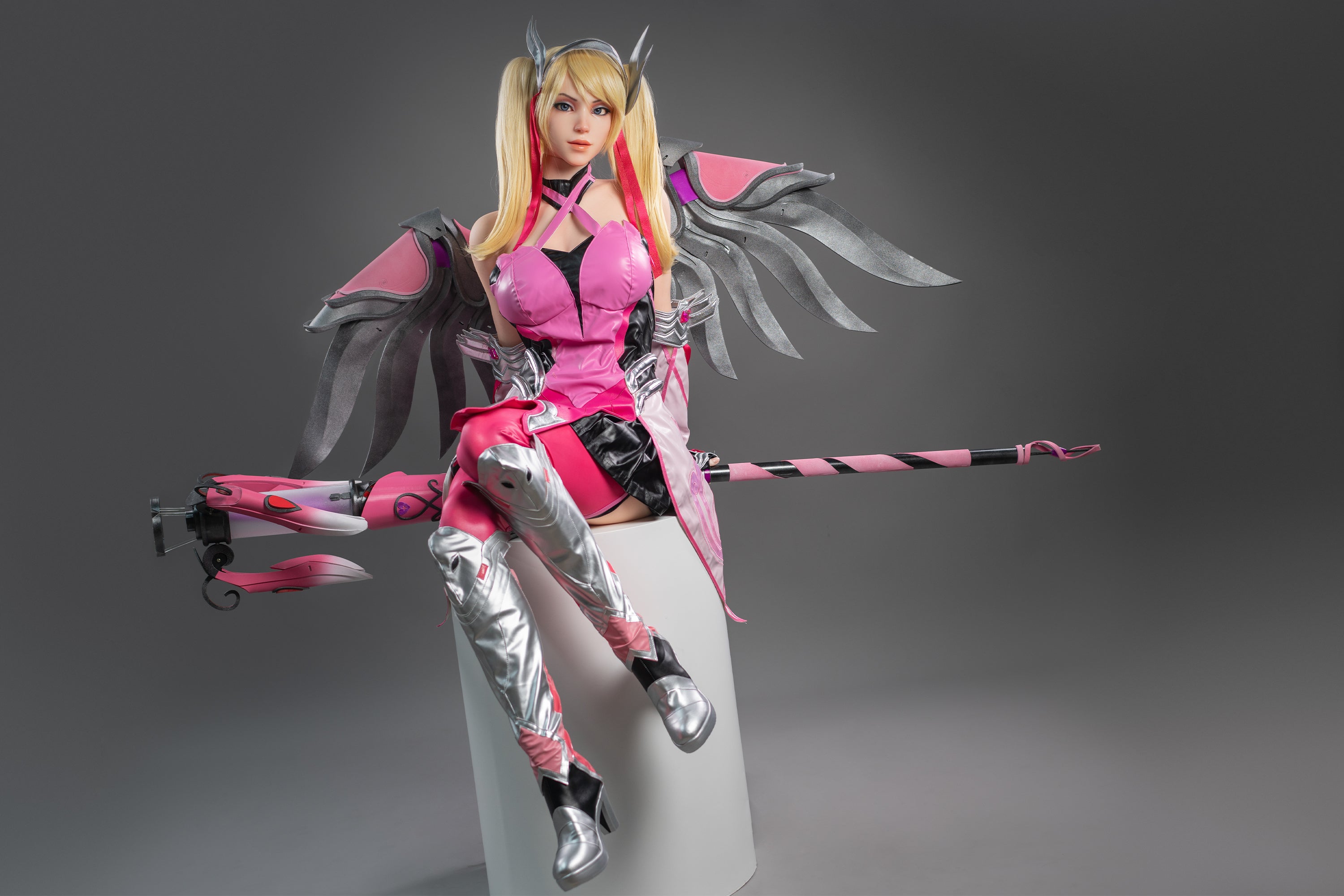 Game Lady Mercy 171cm/5'7" G-Cup Silicone Doll