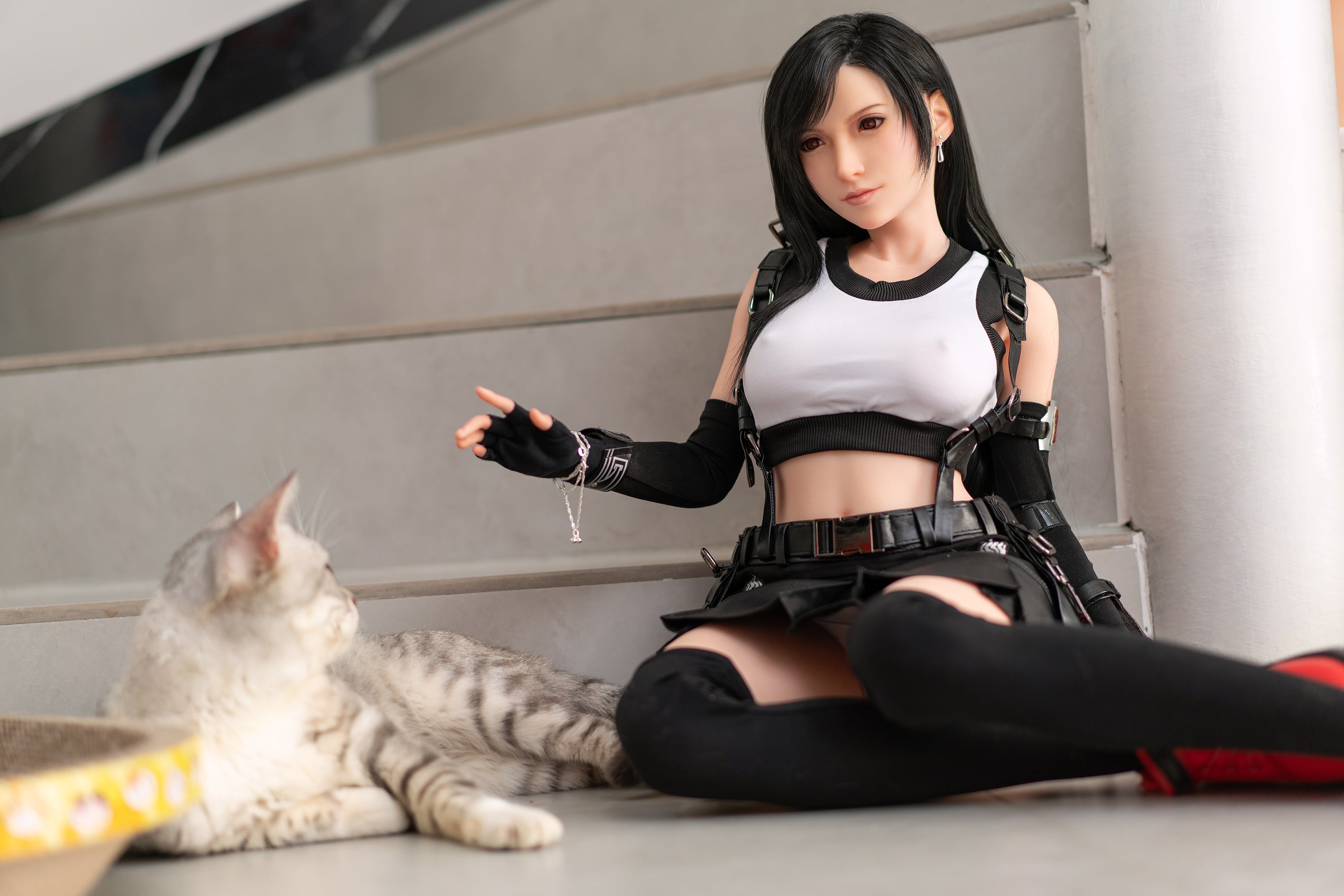 Game Lady Tifa 100cm/3'3" Silicone Doll